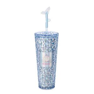 Starbucks 75th Anniversary Cinderella Diamond Tumbler With Lid & Straw